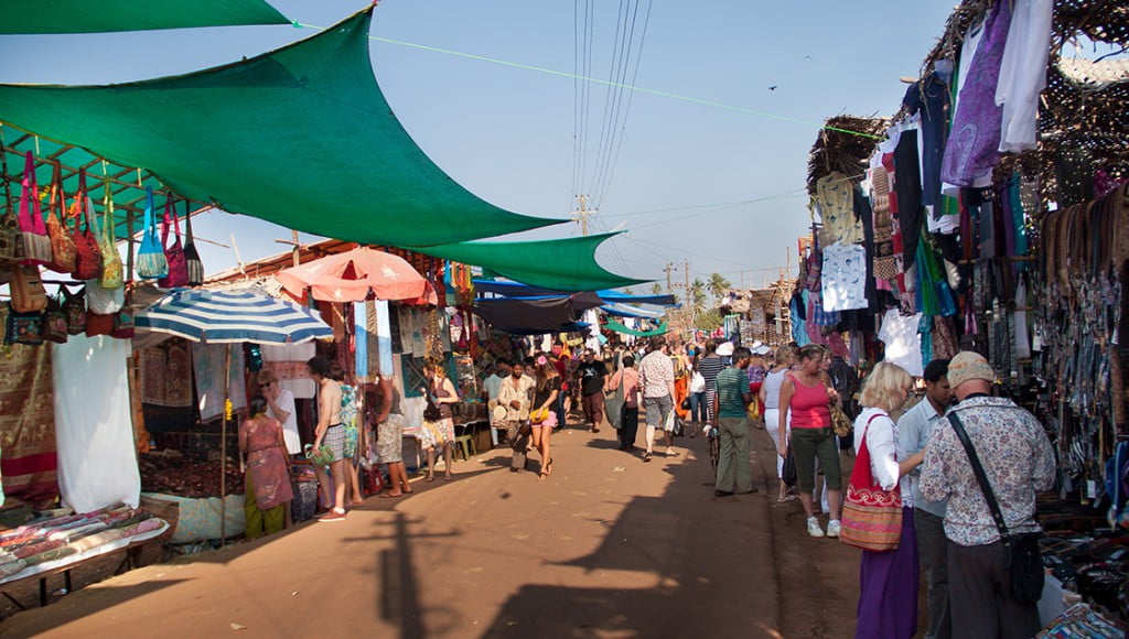 Anjuna Flea Market, Goa